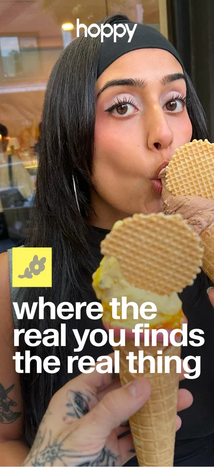 hoppy app: where the real you finds the real thing